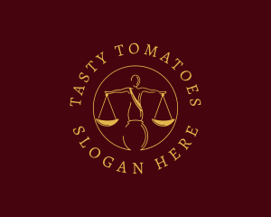 Justice Law Firm logo design