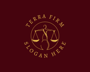 Justice Law Firm logo design