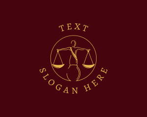 Justice Law Firm logo design