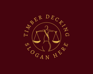 Justice Law Firm logo design