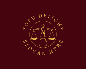 Justice Law Firm logo design