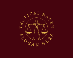 Justice Law Firm logo design