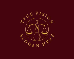 Justice Law Firm logo design