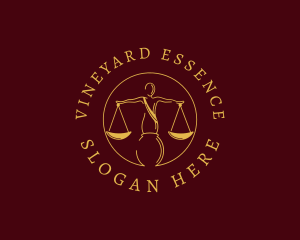 Justice Law Firm logo design