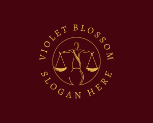 Justice Law Firm logo design