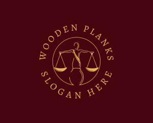 Justice Law Firm logo design