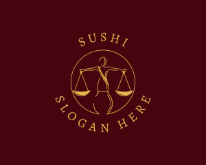 Justice Law Firm logo design