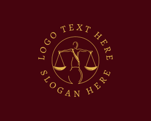 Law - Justice Law Firm logo design