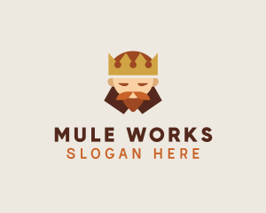 Royal King Monarchy logo design