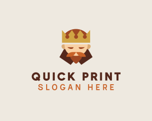 Royal King Monarchy logo design