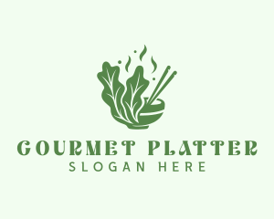 Gourmet Asian Cuisine logo design