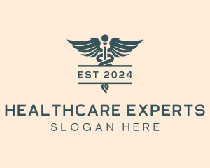 Healthcare Wellness Pharmacy logo design