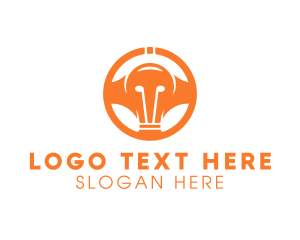 Light Bulb Wheel Logo