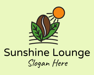 Sunny Coffee Farm logo design