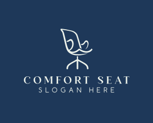 Chair - Office Chair Furniture logo design