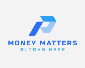Asset Management - Generic Modern Letter P logo design