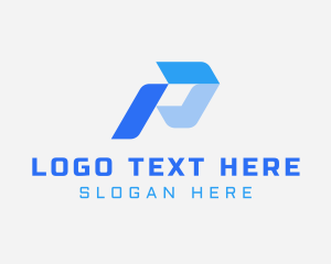 Networking - Generic Modern Letter P logo design