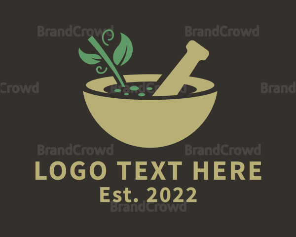 Mortar Pestle Bowl Logo