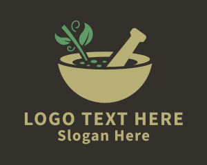 Mortar Pestle Bowl  Logo