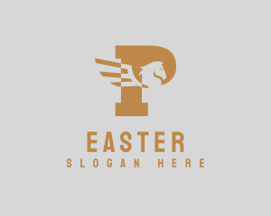 Stallion Pegasus Letter Logo