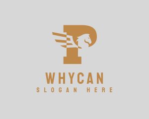 Stallion Pegasus Letter Logo