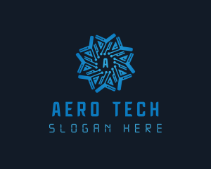 Circuit Tech Developer logo design