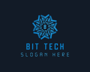 Circuit Tech Developer logo design