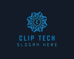 Circuit Tech Developer logo design