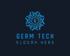 Circuit Tech Developer logo design