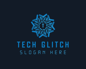 Circuit Tech Developer logo design