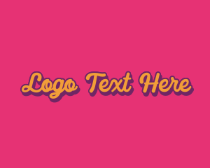 Hippie - Colorful Pop Art Brand logo design