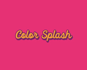 Colorful Pop Art Brand logo design