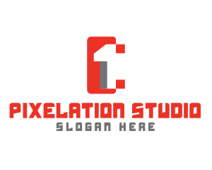 Pixelation - Digital Tech Number 1 logo design