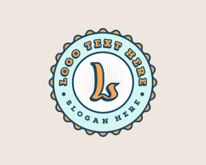 Business - Cute Funky Bottlecap logo design