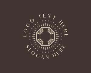 Designer - Crystal Diamond Ray logo design
