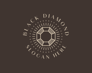 Crystal Diamond Ray logo design