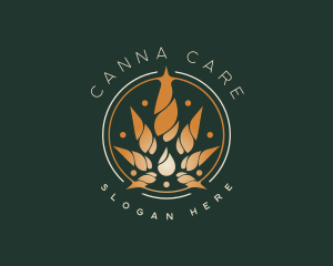 Cannabinoid - Cannabis Extract Oil logo design