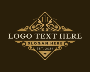 Hammer - Hammer Repairman Joinery logo design