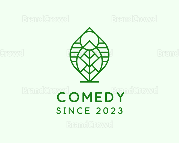 Natural Beauty Leaf Logo