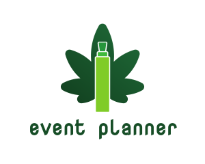 Smoke - Green Vape Weed logo design