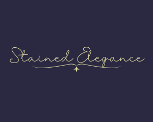 Elegant Calligraphy Company logo design