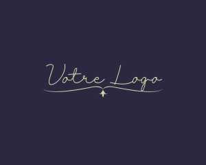 Luxurious - Elegant Calligraphy Company logo design
