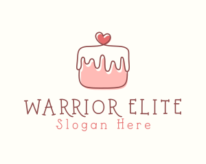 Cake - Sweet Heart Dessert logo design