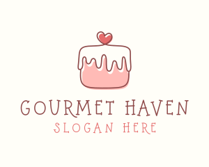 Sweet Heart Dessert logo design