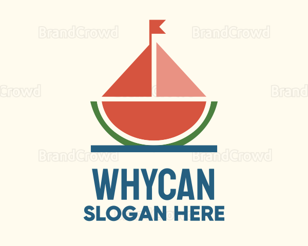 Watermelon Yacht Summer Logo