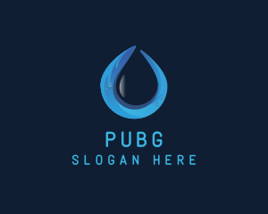 Liquid - Purified Water Drop logo design