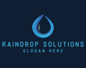 Drop - Purified Water Drop logo design