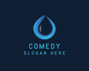 Aquatic - Purified Water Drop logo design