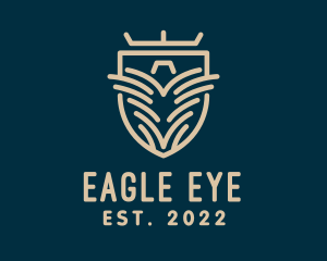 Military Eagle Shield  logo design