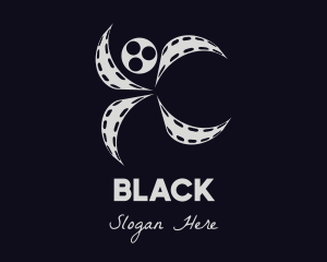 Movie App - Human Film Reel logo design
